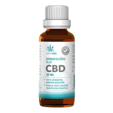 Favn Alpha CBD dermatološko olje, 30 ml