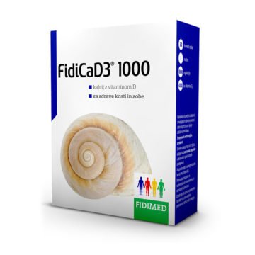 FidiCaD3 1000, 30 šumečih tablet