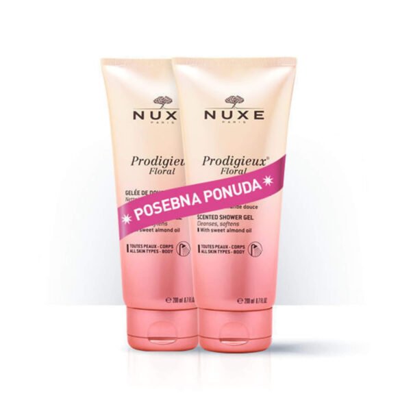 Nuxe Prodigieux Floral gel za tuširanje AKCIJA, 2 x 200 ml