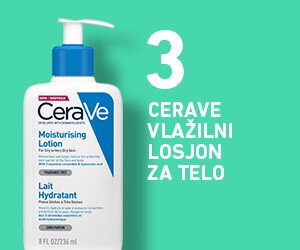 Priporočena uporaba CeraVe penečega čistilnega gela v kombinaciji z izdelki CeraVe za nego obraza in telesa