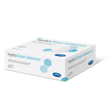Hydroclean Advance sterilna obloga za rane 7,5 x 7,5 cm, 10 oblog