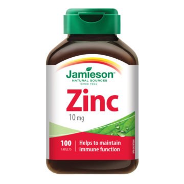 Jamieson Cink 10 mg, 100 tablet