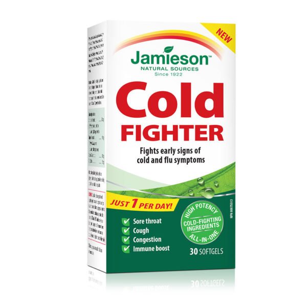 Jamieson Cold Fighter za boj proti prehladu, 30 kapsul