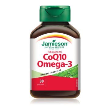 Jamieson CoQ10 z Omega-3, 30 kapsul