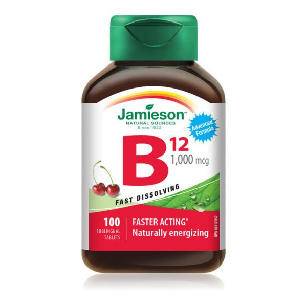 Jamieson vitamin B12 1000 µg, 100 tablet