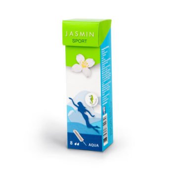 Jasmin Sport Aqua higienski tamponi, 8 tamponov