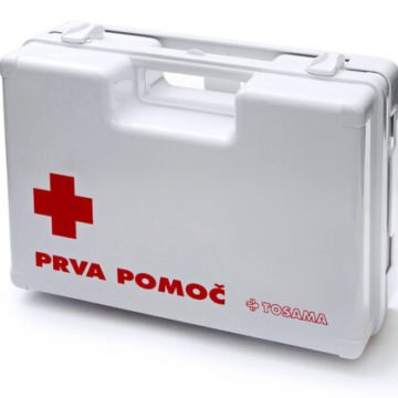 Kovček za prvo pomoč srednji, 1 kovček