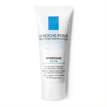 La Roche Posay Hydreane Riche bogata krema s termalno vodo za občutljivo kožo, 40 ml