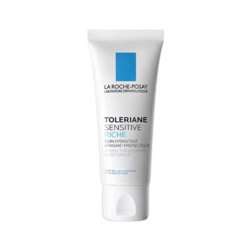 La Roche Posay Toleriane Sensitive Riche, bogata vlažilna nega za suho in občutljivo kožo, 40 ml