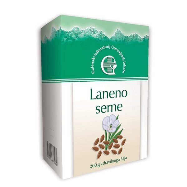 Laneno seme zdravilni čaj, 200 g