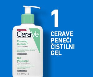 Priporočena uporaba CeraVe vlažilnega losjona za telo v kombinaciji z izdelki CeraVe za čiščenje in nego obraza