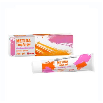 Metida 1 mg/ml gel v tubi