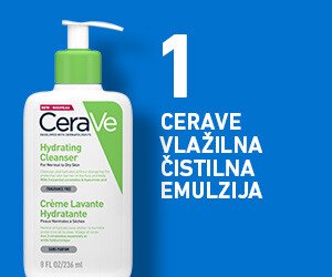 Priporočena uporaba CeraVe vlažilne kreme v kombinaciji z izdelki CeraVe za čiščenje in nego obraza