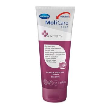 MoliCare Skin krema za zaščito kože s cinkovim oksidom, 200 ml