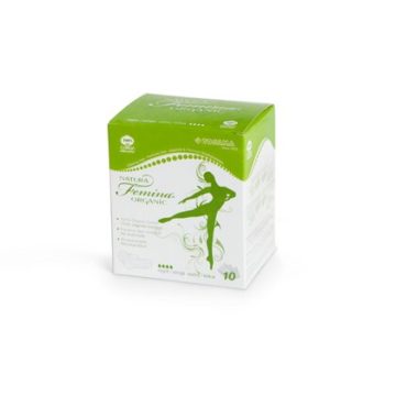 Natura Femina Organic nočni vložki, 10 nočnih vložkov