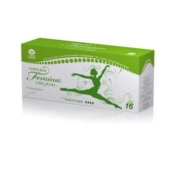 Natura Femina Organic tamponi super, 16 tamponov