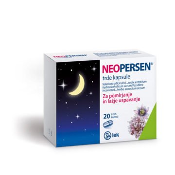 Neopersen trde kapsule, 20 kapsul