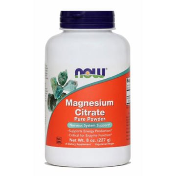 Now Magnezijev citrat - prah, 227 g