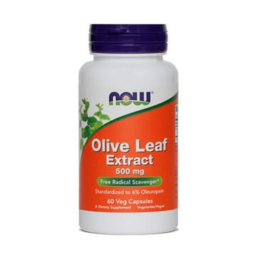Now Olive Leaf oljčni listi ekstrakt 500 mg kapsule, 60 kapsul