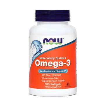 Now Omega-3 1000 mg, 100 kapsul