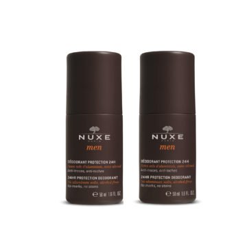 Nuxe Men 24h Protection deodorant roll-on, 2 x 50 ml