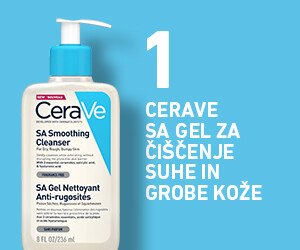 Priporočena uporaba CeraVe kreme za glajenje in piling telesa v kombinaciji z izdelki CeraVe za prhanje in nego obraza