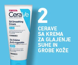 Priporočena uporaba CeraVe kreme za glajenje in piling telesa v kombinaciji z izdelki CeraVe za prhanje in nego obraza