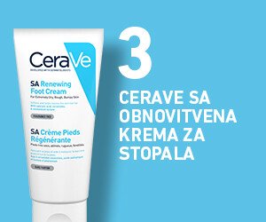 Priporočena uporaba CeraVe kreme za glajenje in piling telesa v kombinaciji z izdelki CeraVe za prhanje in nego obraza