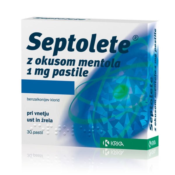 Septolete pastile, 30 pastil