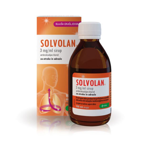 Solvolan 3 mg/ml sirup