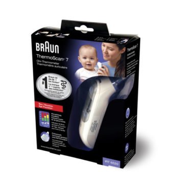 Termometer ušesni Termoscan Braun, 1 termometer