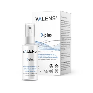 Valens Vitamin D PLUS ustno pršilo 25 ml