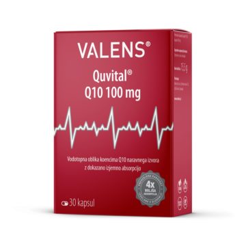 Valens Quvital Q10 100 mg, 30 kapsul