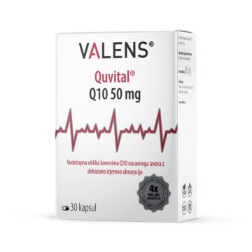 Valens Quvital Q10 50 mg, 30 kapsul