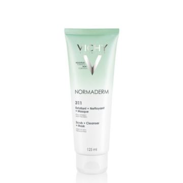 Vichy Normaderm Tri-Activ 3v1 čistilna krema, 125 ml