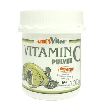 Vitamin C pulver Amos prašek, 100 g