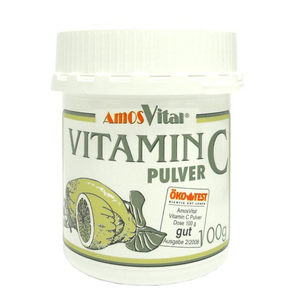Vitamin C pulver Amos prašek, 100 g