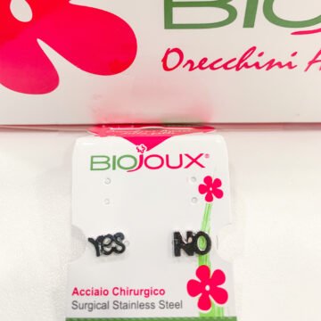 Biojoux medicinski uhani Yes & No